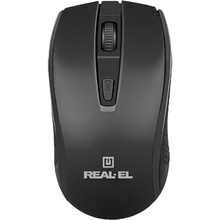 Мышь REAL EL RM-308 Black USB (EL123200033)