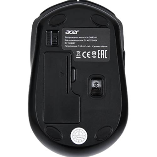 Мышь беспроводная ACER OMR040 WL Black (ZL.MCEEE.00A) Тип подключения беспроводное