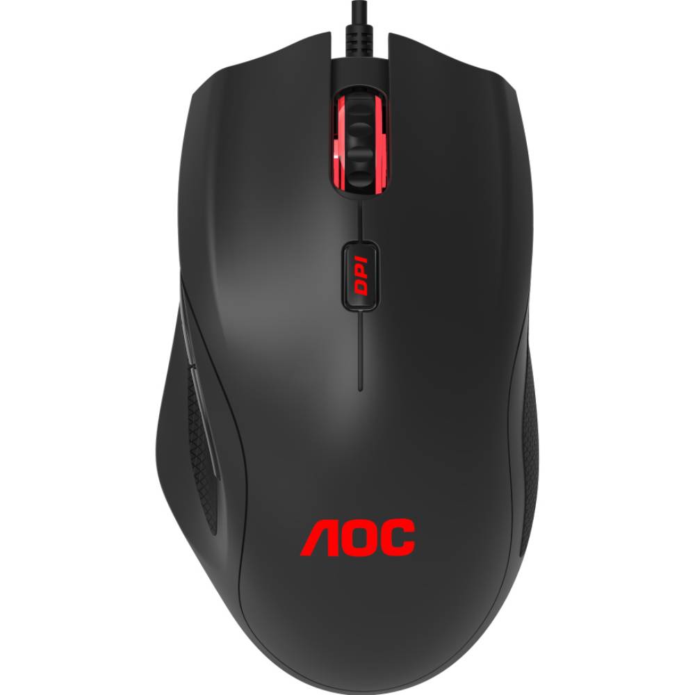 

Мышь AOC GM200 RGB Black (GM200DREE), GM200, RGB чорна