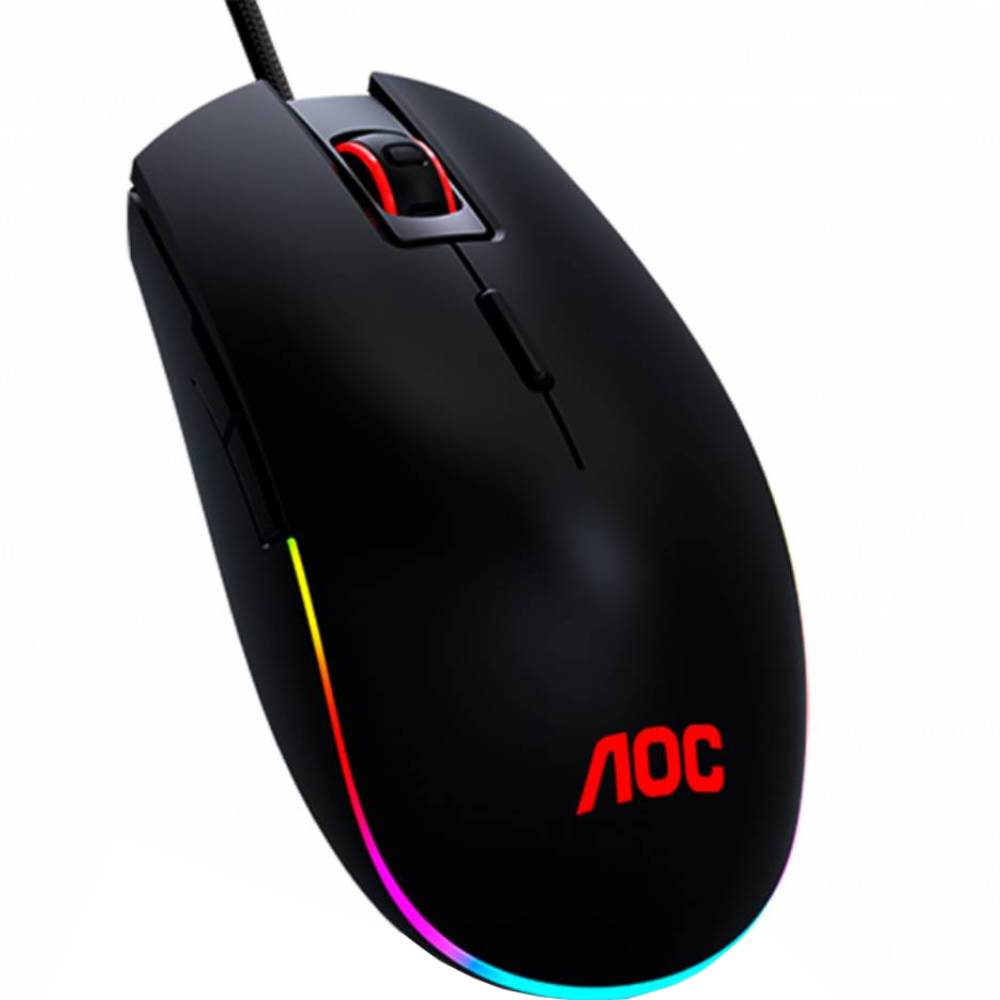 Миша AOC GM500 RGB Black (GM500DRBE)