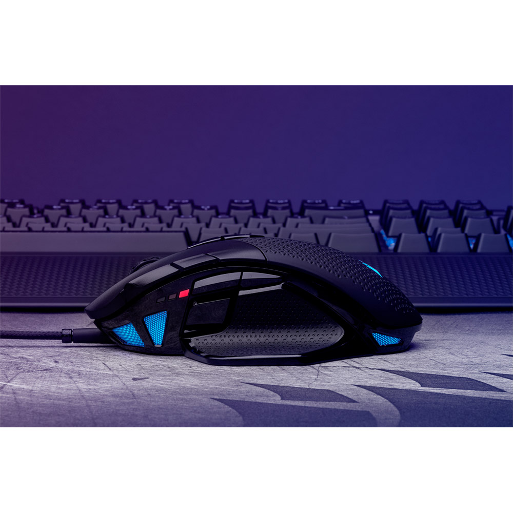 В Украине Мышь CORSAIR Nightsword RGB Tunable FPS/MOBA USB Black (CH-9306011-EU)