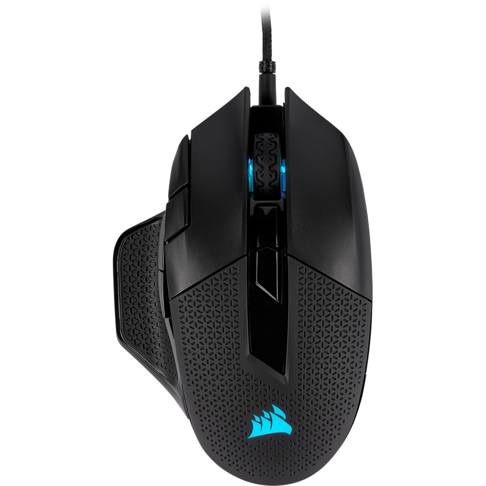 

Мышь CORSAIR Nightsword RGB Tunable FPS/MOBA USB Black (CH-9306011-EU), Nightsword RGB Tunable FPS/MOBA Black