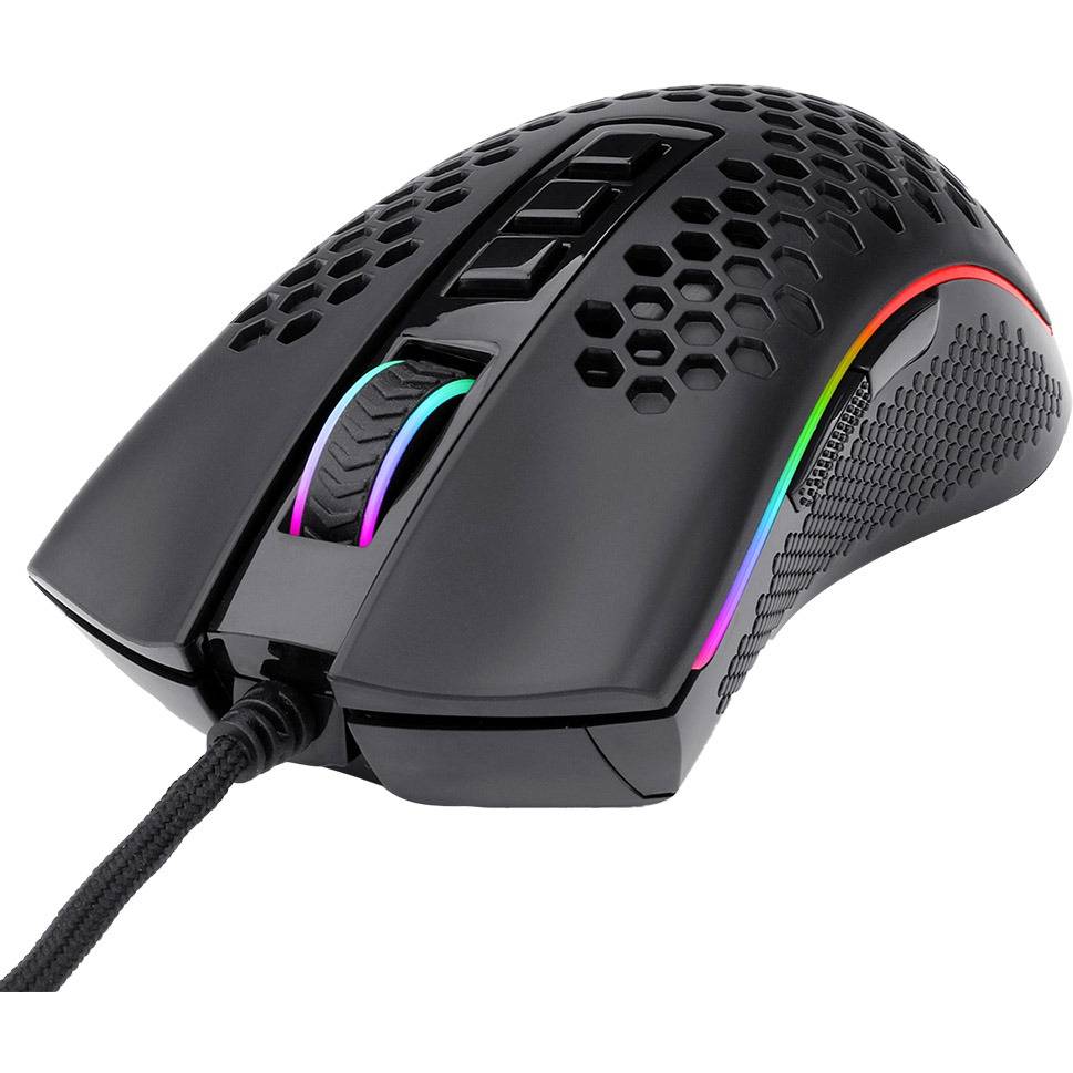 Заказать Мышь REDRAGON Storm M808 RGB Optical Ultralight Black (77854)