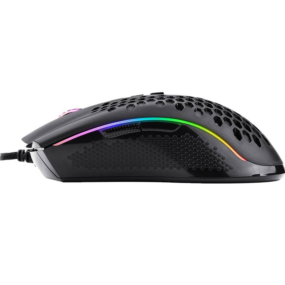 Мышь REDRAGON Storm M808 RGB Optical Ultralight Black (77854) Разрешение сенсора 12400