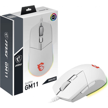 Миша MSI Clutch GM11 RGB USB White (S12-0401950-CLA)