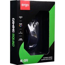 Мышь ERGO NL-264 USB Black (NL-264)