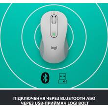 Миша Logitech Signature M650 L Wireless Mouse Off-White (910-006238)