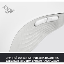 Мышь Logitech Signature M650 L Wireless Mouse LEFT Off-White (910-006240)