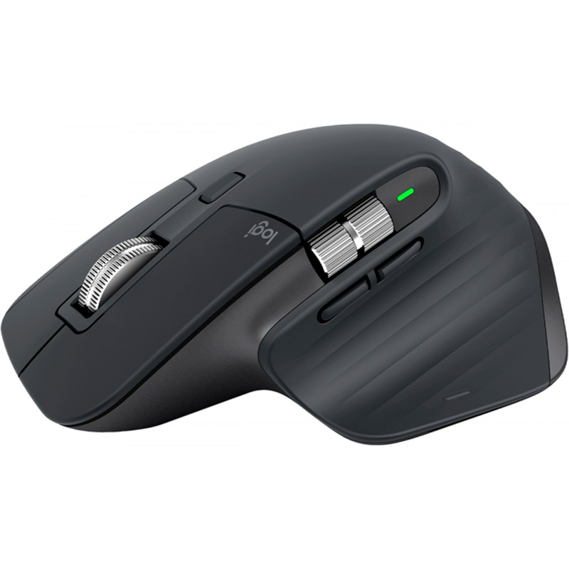 Огляд Миша Logitech MX Master 3S Performance Wireless Mouse Bluetooth Graphite (910-006559)