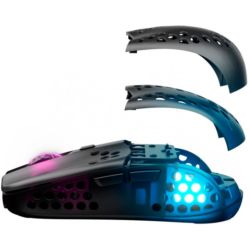 Фото Мышь Xtrfy MZ1 RGB Wireless Black (MZ1W-RGB-BLACK)