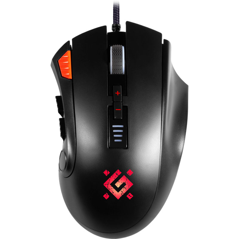 Мышь DEFENDER Oversider GM-917 RGB Black (52917)