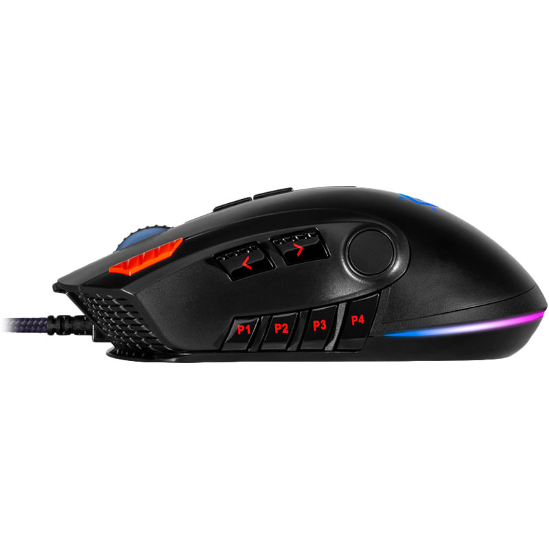 Мышь DEFENDER Oversider GM-917 RGB Black (52917) Проводное подключение USB