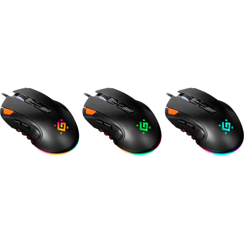 Заказать Мышь DEFENDER Oversider GM-917 RGB Black (52917)