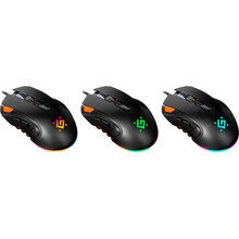 Мышь DEFENDER Oversider GM-917 RGB Black (52917)