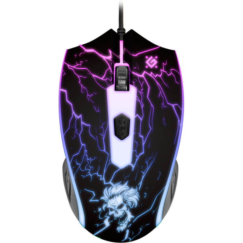 Мышь DEFENDER Thunderbolt GM-925 Black (52925) ᐉ купить в FOXTROT ...