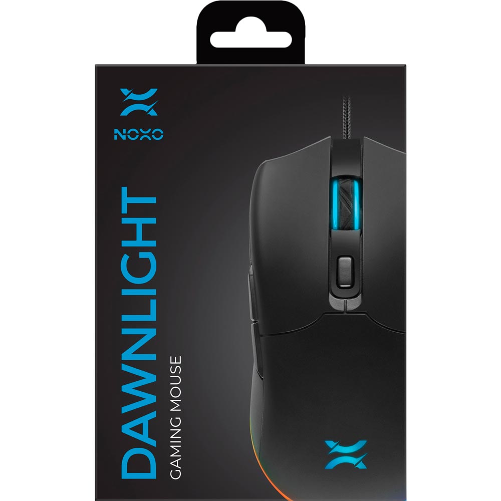 Миша NOXO Dawnlight Gaming Black (4770070881910) Розподільча здатність сенсору 6400