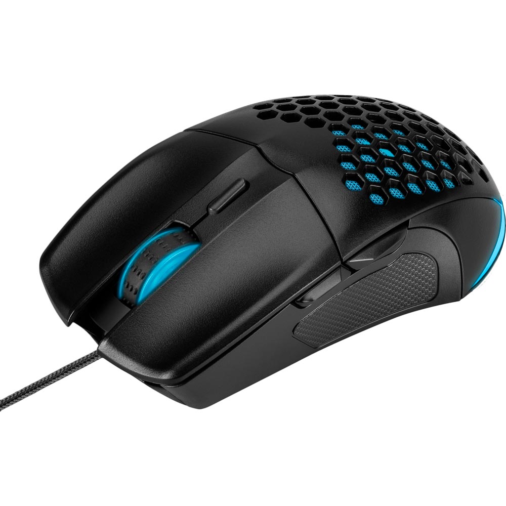 Миша NOXO Blaze Gaming Black (4770070881903) Дротове підключення USB