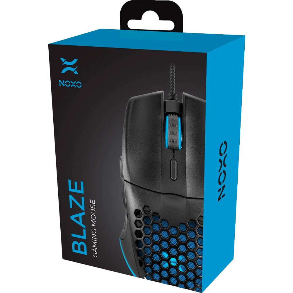 Зовнішній вигляд Миша NOXO Blaze Gaming Black (4770070881903)