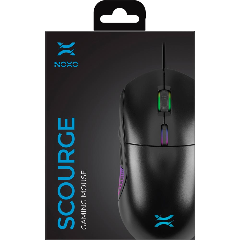 Миша NOXO Scourge Gaming Black (4770070881965) Тип сенсора оптичний