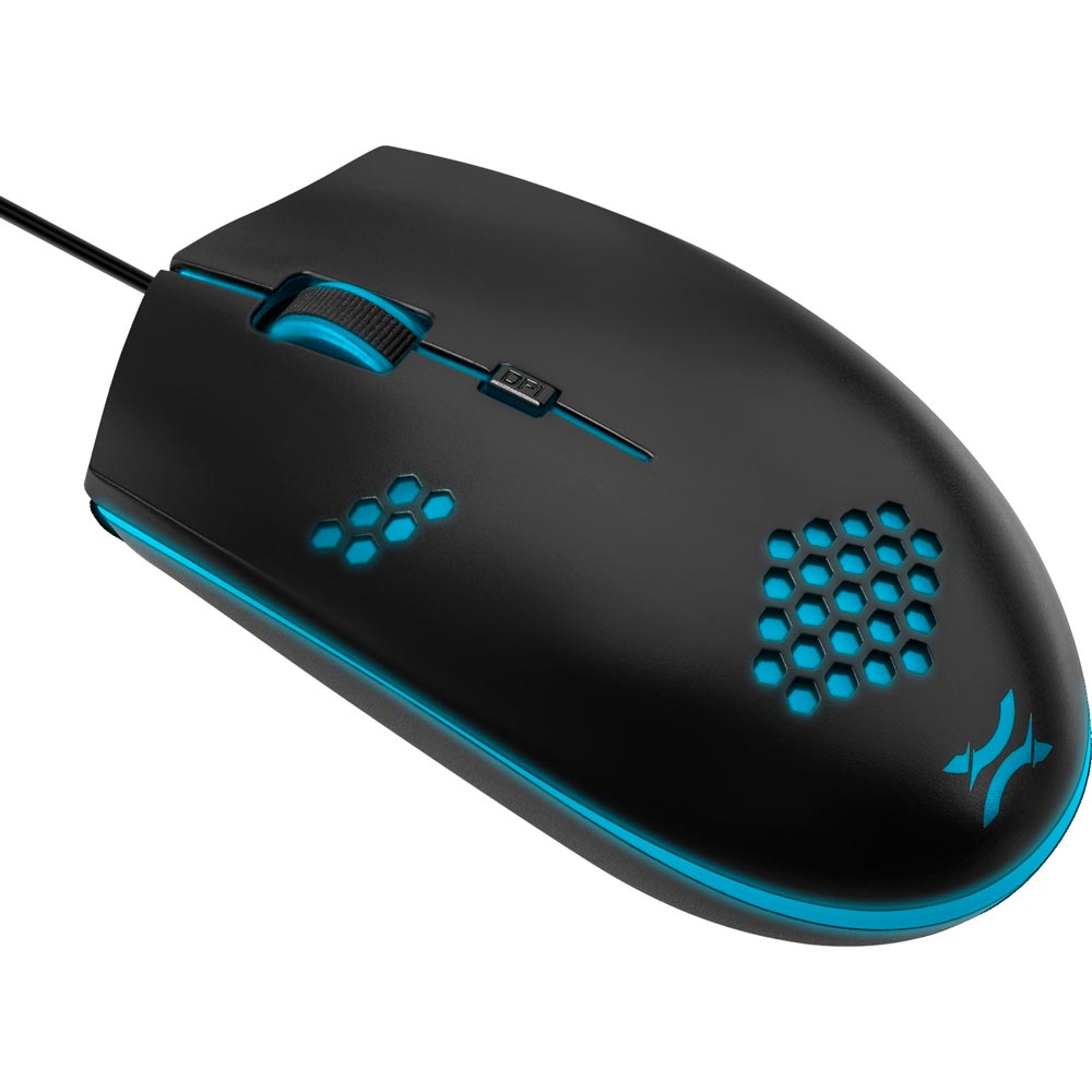 Миша NOXO Thoon Gaming Black (4770070881989) Тип підключення дротове