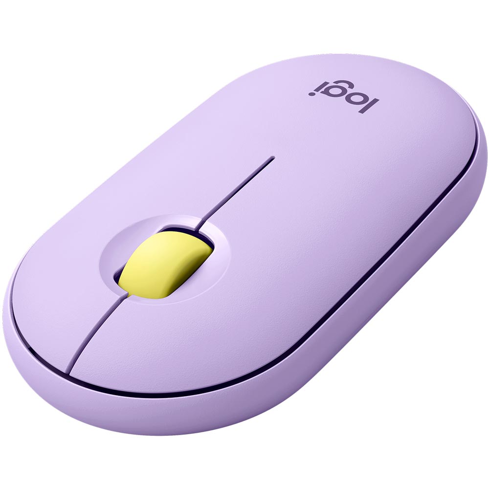 Мышь Logitech Pebble M350 Lavander Lemonade (910-006752)