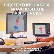 Миша Logitech MX Master 3S для Mac Performance Wireless Mouse Space Grey (910-006571)
