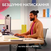 Миша Logitech MX Master 3S для Mac Performance Wireless Mouse Pale Grey (910-006572)
