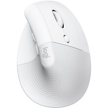 Мышь Logitech Lift for Mac Vertical Ergonomic Mouse Off White (910-006477)