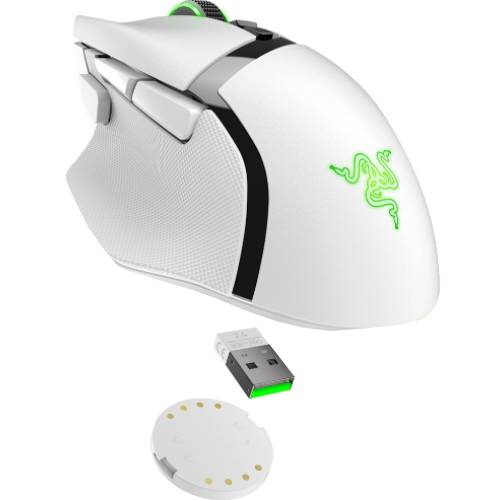 Мышь RAZER Basilisk V3 PRO Wireless White (RZ01-04620200-R3G1) Беспроводное подключение Bluetooth + RF