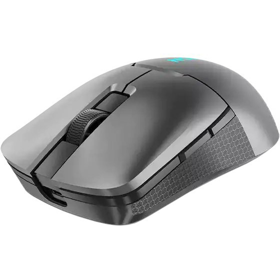 Миша Lenovo Legion M600 Qi Wireless Gaming Mouse Grey (GY51H47355) Комплектація USB-кабель типу A на тип C, перехідник-подовжувач Type-C на Type-A, приймач 2.4 G, інструкція, гарантійний талон