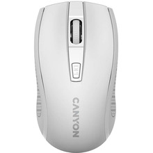 Купить в Днепре - Мышь CANYON MW-7 Wireless White (CNE-CMSW07W)