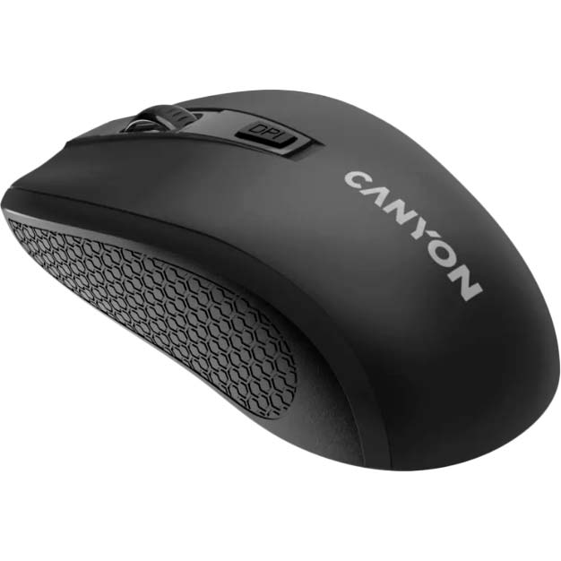 Миша CANYON MW-7 Wireless Black (CNE-CMSW07B) Тип підключення бездротове