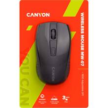 Мышь CANYON MW-7 Wireless Black (CNE-CMSW07B)