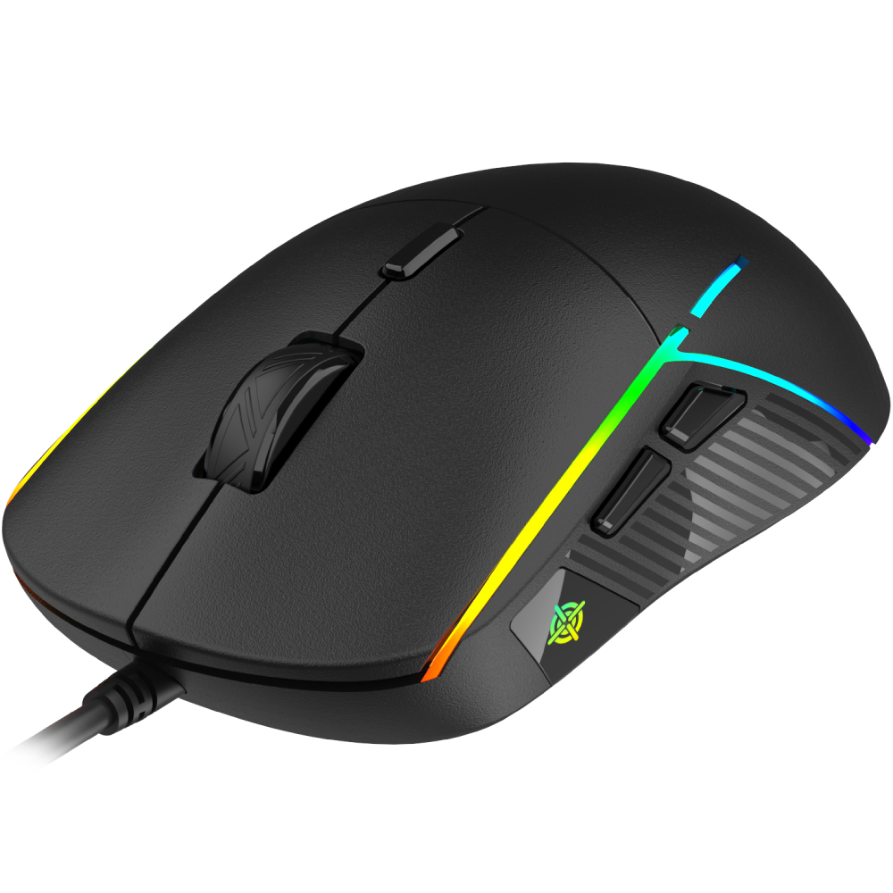 Миша GAMEPRO GM400 USB Black RGB Тип сенсора лазерний