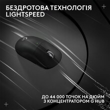 Миша LOGITECH G Pro X Superlight 2 Lightspeed Black (L910-006630)