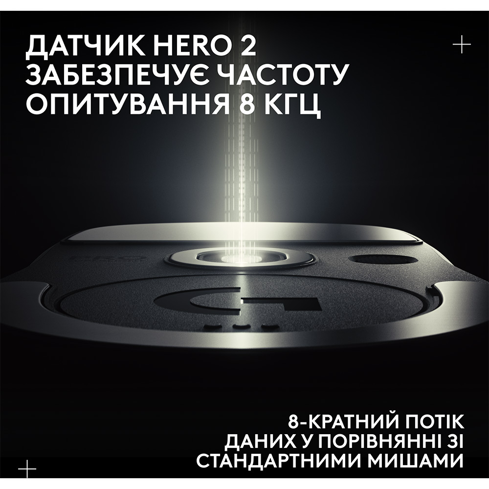 Зображення Миша LOGITECH G Pro X Superlight 2 Lightspeed Black (L910-006630)