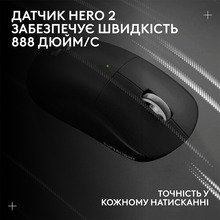 Миша LOGITECH G Pro X Superlight 2 Lightspeed Black (L910-006630)