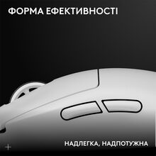 Мышь LOGITECH G Pro X Superlight 2 Lightspeed White (L910-006638)