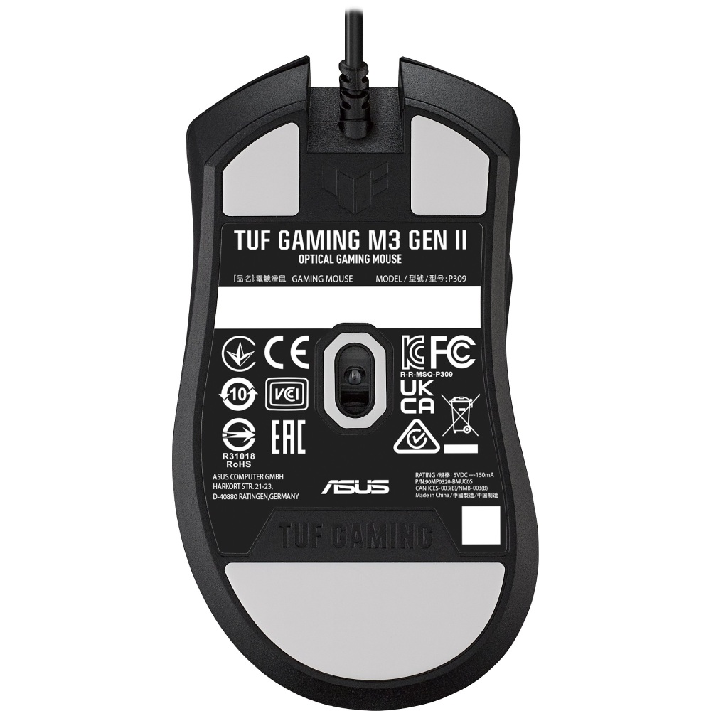 Мышь ASUS TUF GAMING M3 GEN II Black (90MP0320-BMUA00) Проводное подключение USB