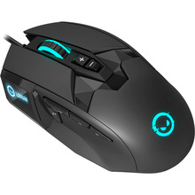 Мышь LORGAR Stricter 579 RGB LCD Wired USB Black (LRG-GMS579)
