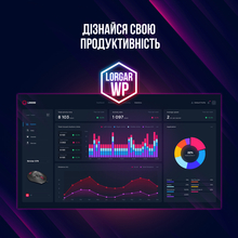 Мышь LORGAR Stricter 579 RGB LCD Wired USB Black (LRG-GMS579)