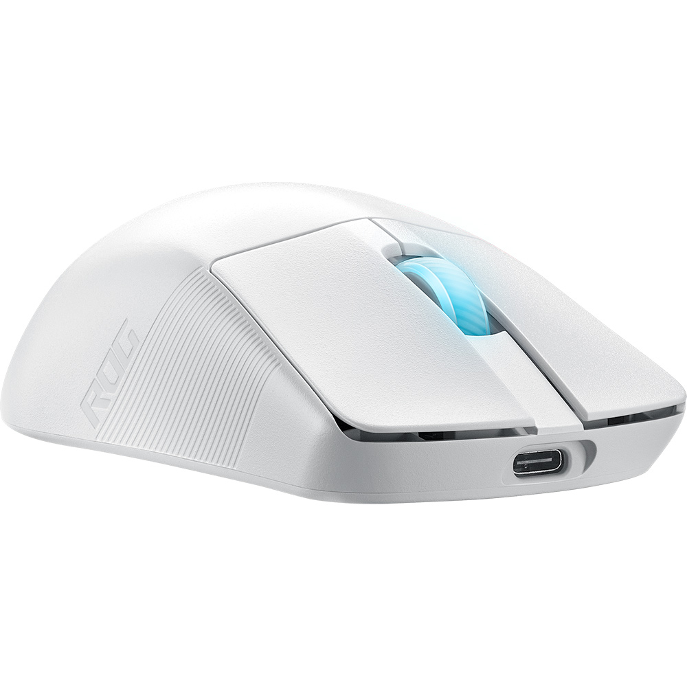 Мышь ASUS ROG Harpe Ace Aim Lab Edition RGB USB-A/WL/BT White (90MP02W0-BMUA10) Проводное подключение USB