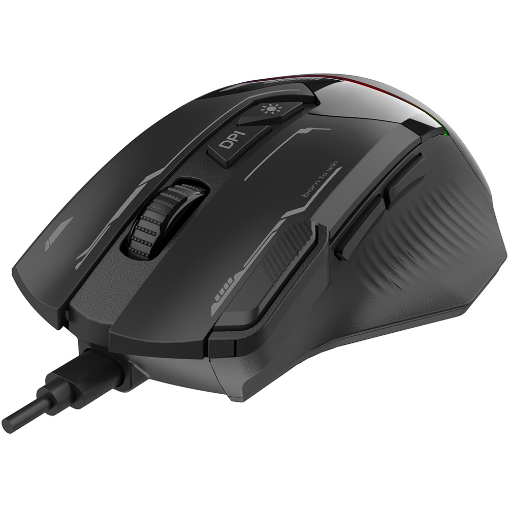 Мышь GAMEPRO GM300B Black (4820216972641) Проводное подключение USB