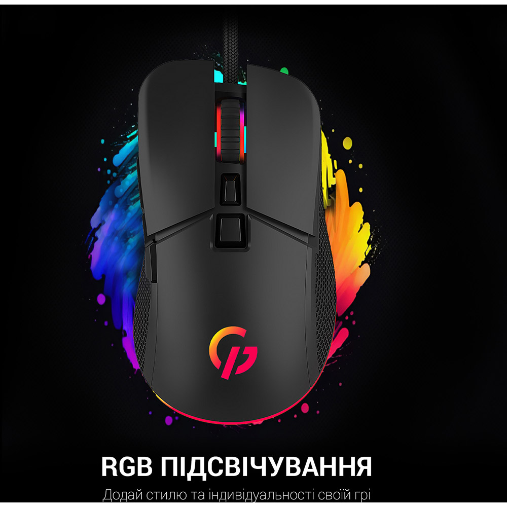 Покупка Мышь GAMEPRO GM340 Black (4820216972672)