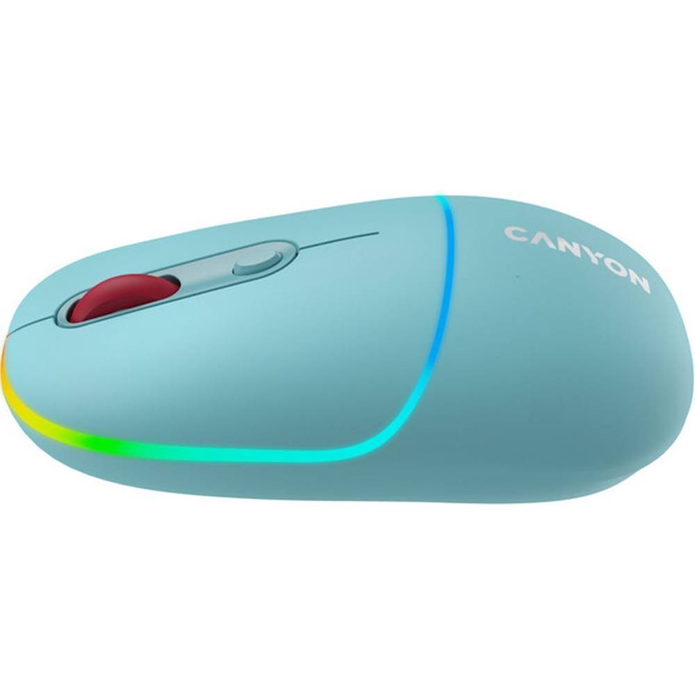 Мышь CANYON MW-22 Dual Band RGB Wireless Dark Cyan (CNS-CMSW22DC) Тип сенсора оптический