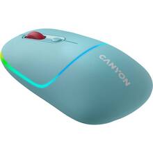 Мышь CANYON MW-22 Dual Band RGB Wireless Dark Cyan (CNS-CMSW22DC)