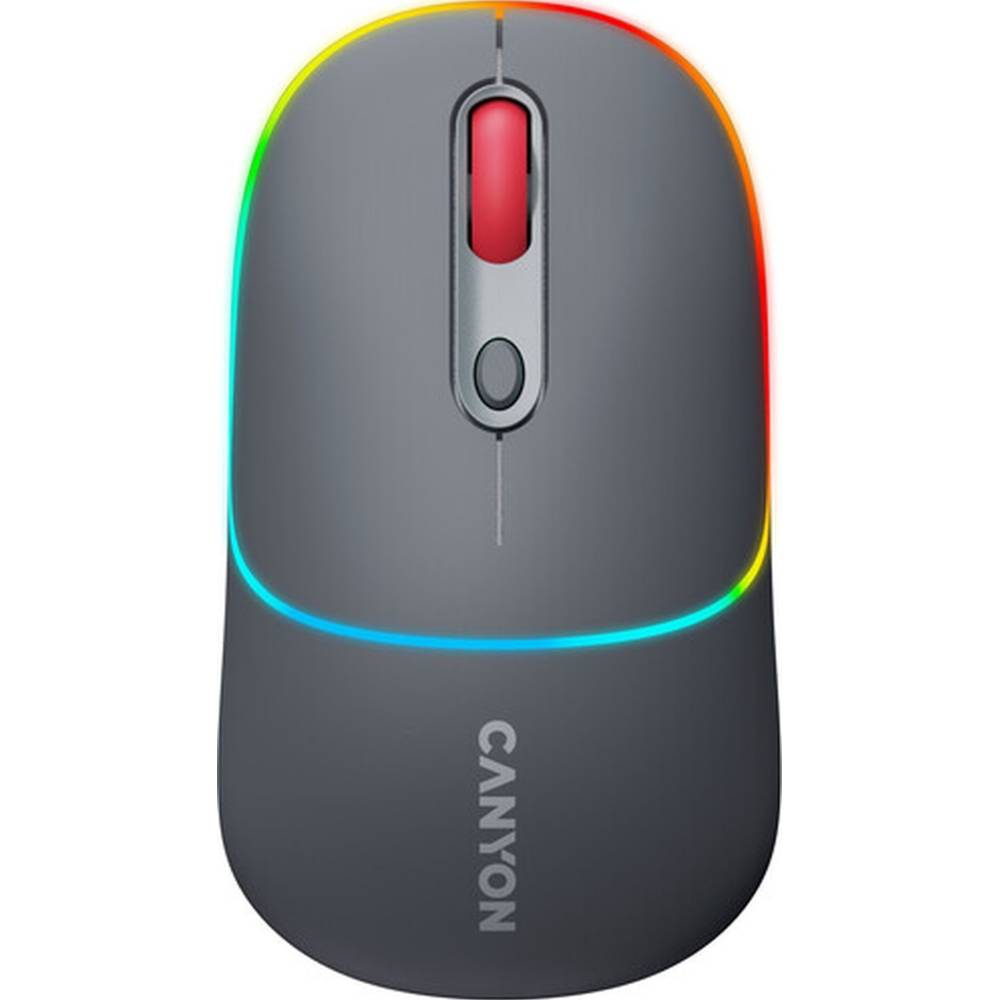 Миша CANYON MW-22 Dual Band RGB Wireless Dark Grey (CNS-CMSW22DG) Миша CANYON MW-22 Dual Band RGB Wireless Dark Grey (CNS-CMSW22DG)