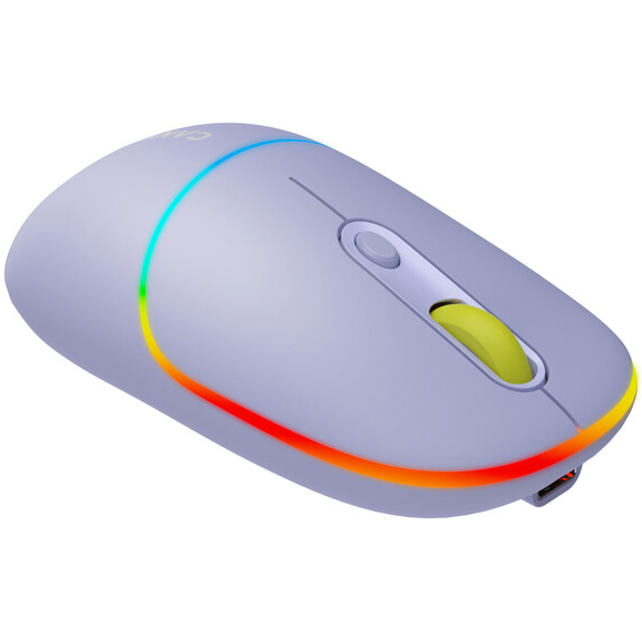 Мышь CANYON MW-22 Dual Band RGB Wireless Mountain Lavender (CNS-CMSW22ML) Тип подключения беспроводное