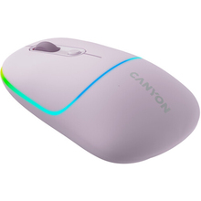 Миша CANYON MW-22 Dual Band RGB Wireless Pearl Rose (CNS-CMSW22PR)