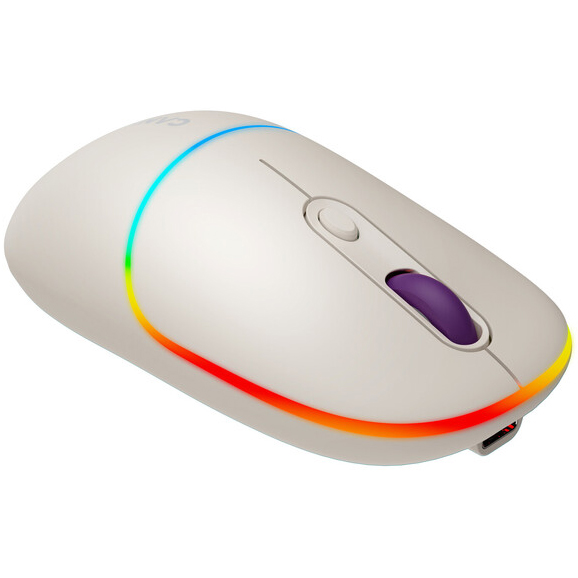 Мышь CANYON MW-22 Dual Band RGB Wireless Rice (CNS-CMSW22RC) Тип подключения беспроводное